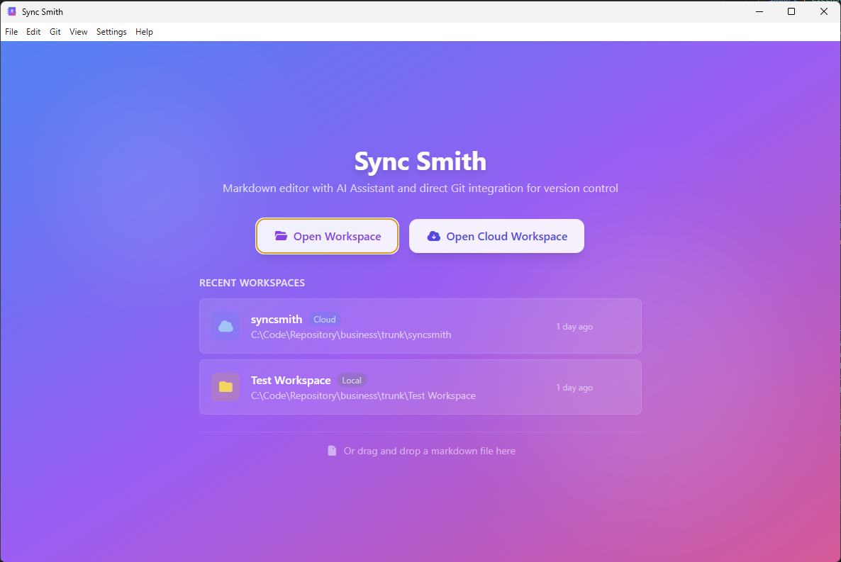 Sync Smith Desktop Application